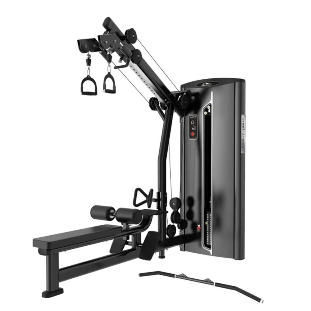 Lat Pull Down and Low Row Machine