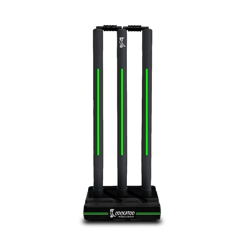 Green Premium Cricket Wicket Set for Boys & Girls | Cockatoo
