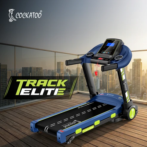 Track Elite 4HP Peak DC Motorized Treadmill for Home | Cockatoo