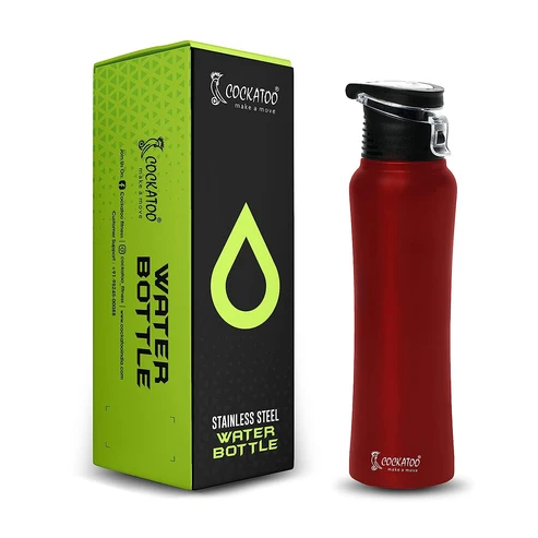Fusion 750Ml Single Wall Stainless Steel Water Bottle for | Cockatoo