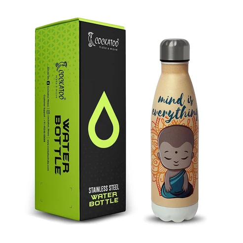 YogaLite Stainless Steel 24 Hrs Hot & Cold Sports Bottle | Cockatoo