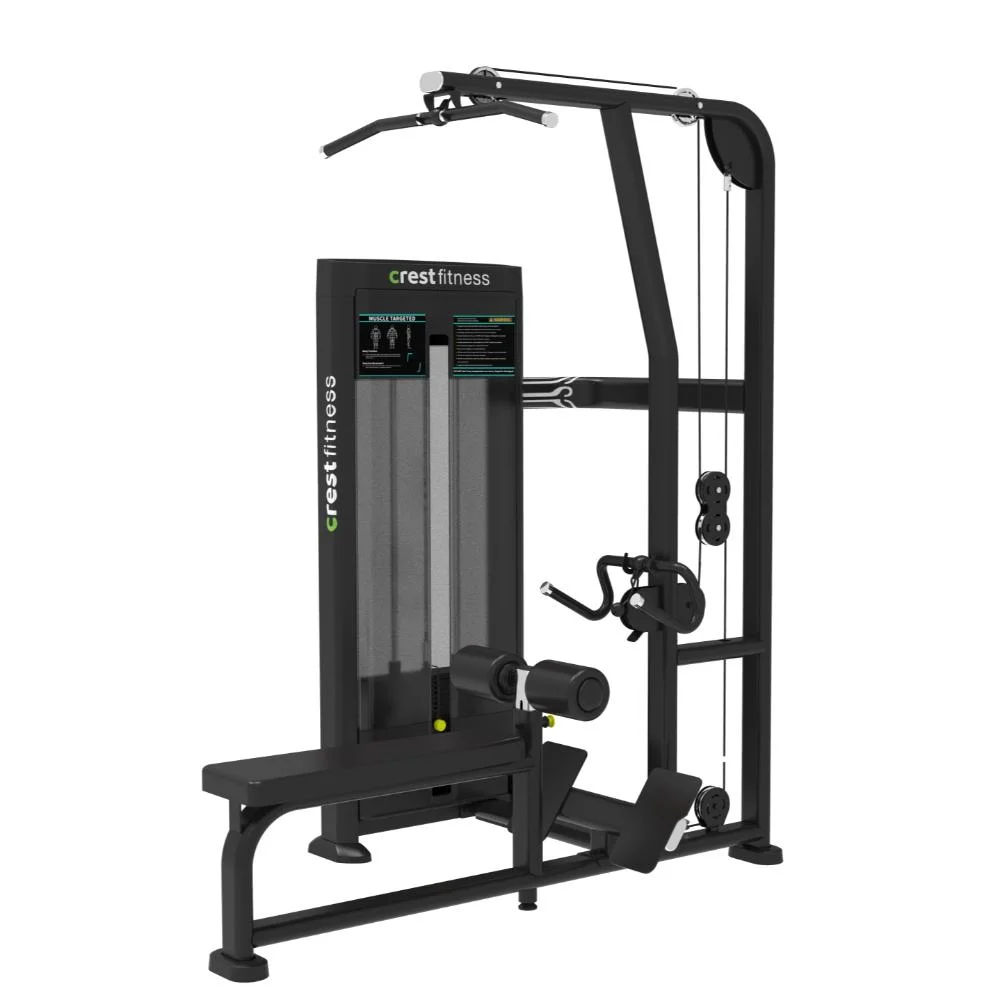 Lateral Pull Down + Row