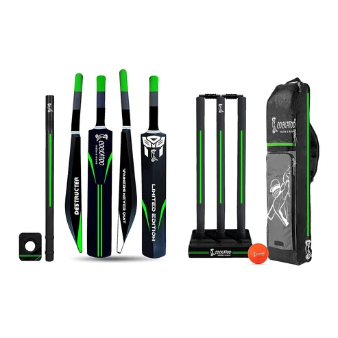 Destructor Complete Cricket Set, Heavy Duty Plastic Power | Cockatoo