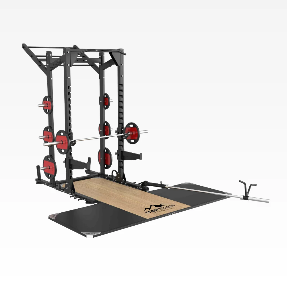Half Power Rack + Deadlift Platform