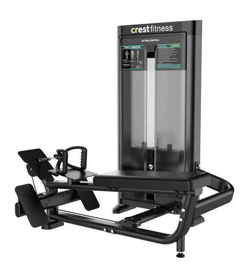 Crest Signature Series Seated Horizontal Pulley - Weight Stack: | Cockatoo